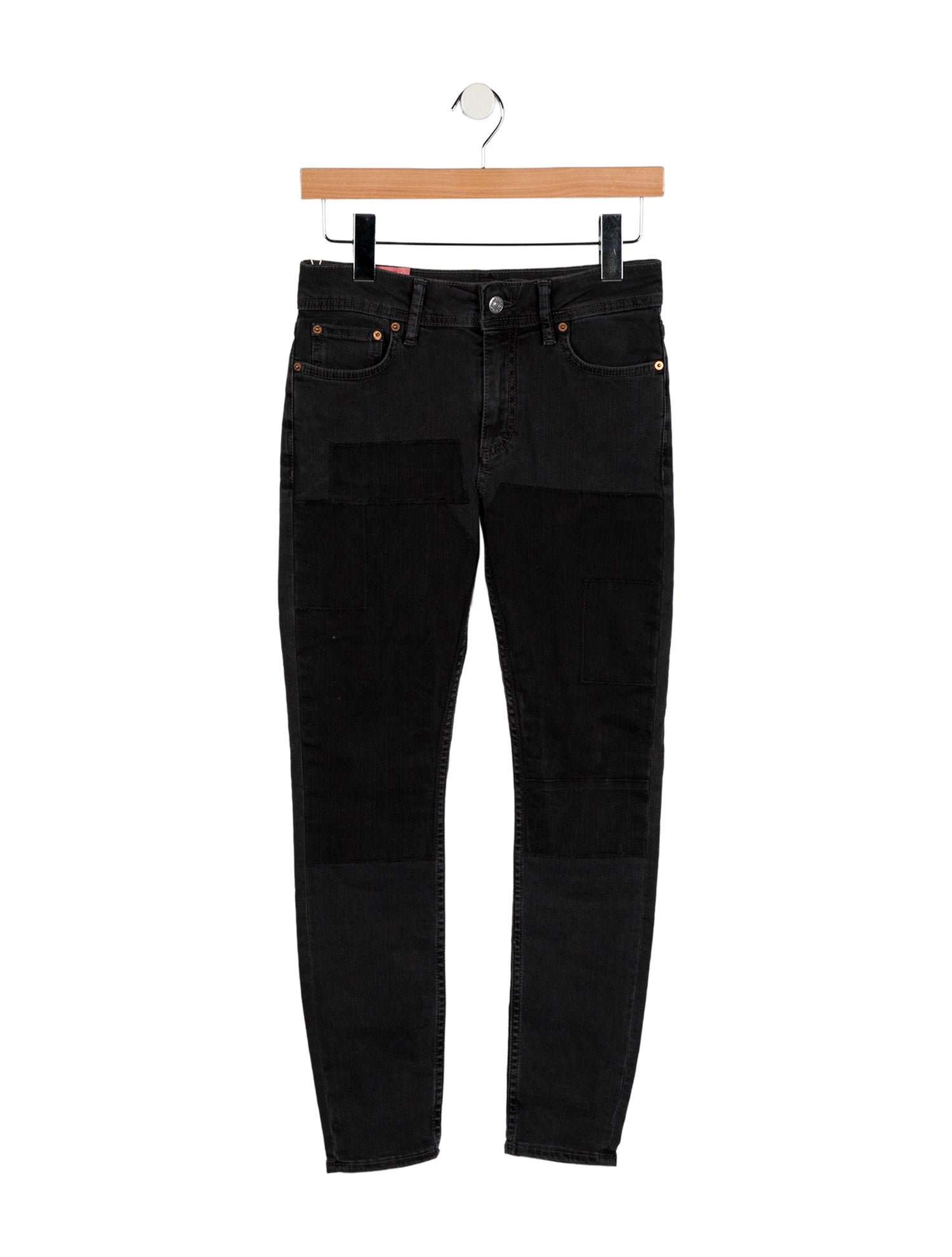Acne Studios Mid-Rise Skinny Leg Jeans
