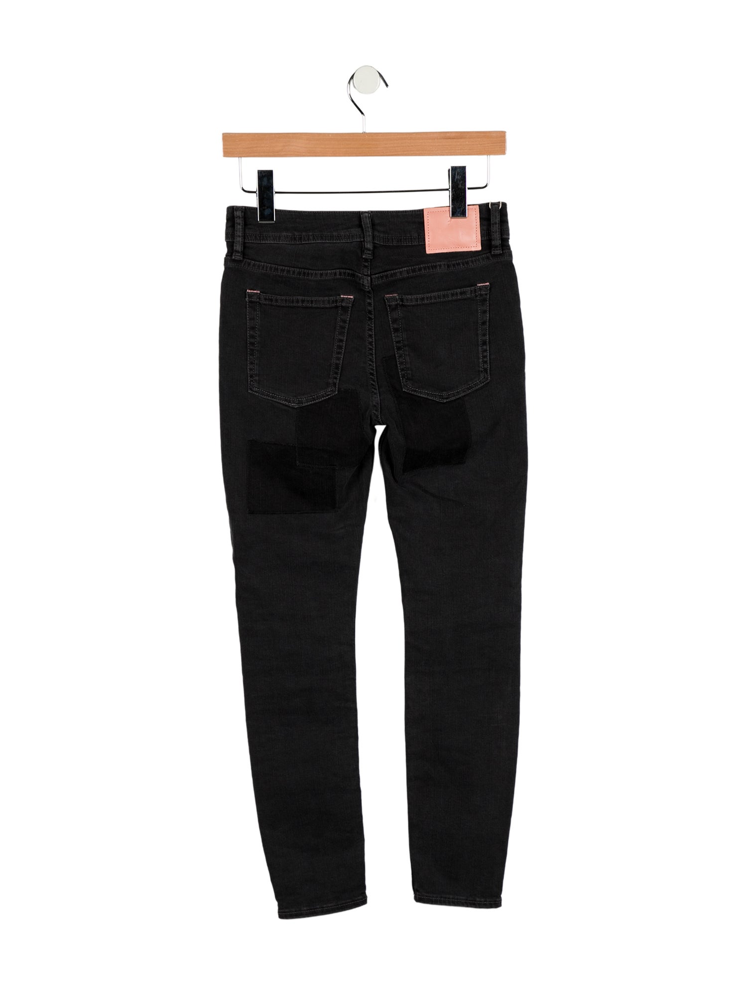 Acne Studios Mid-Rise Skinny Leg Jeans