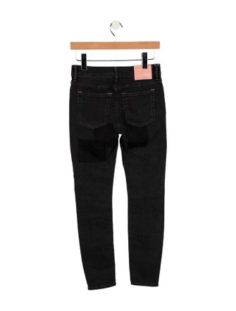 Acne Studios Mid-Rise Skinny Leg Jeans