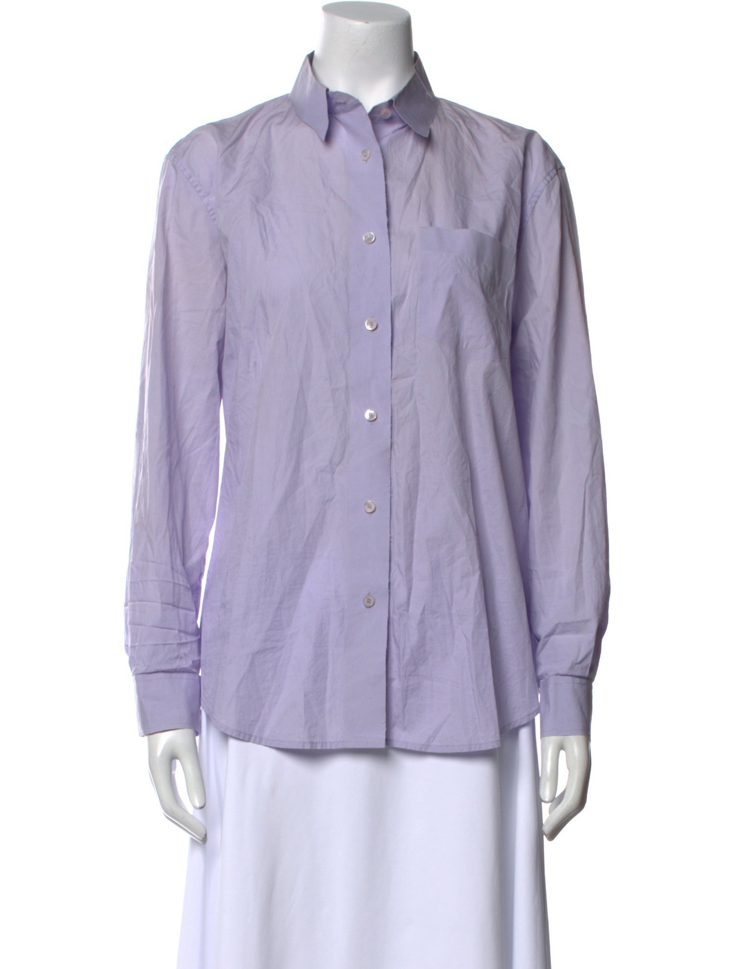 Acne Studios Long Sleeve Button-Up Top