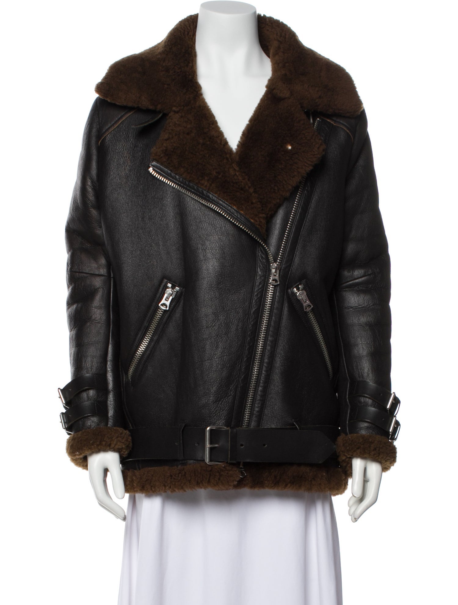 Acne Studios Shearling Fur Jacket