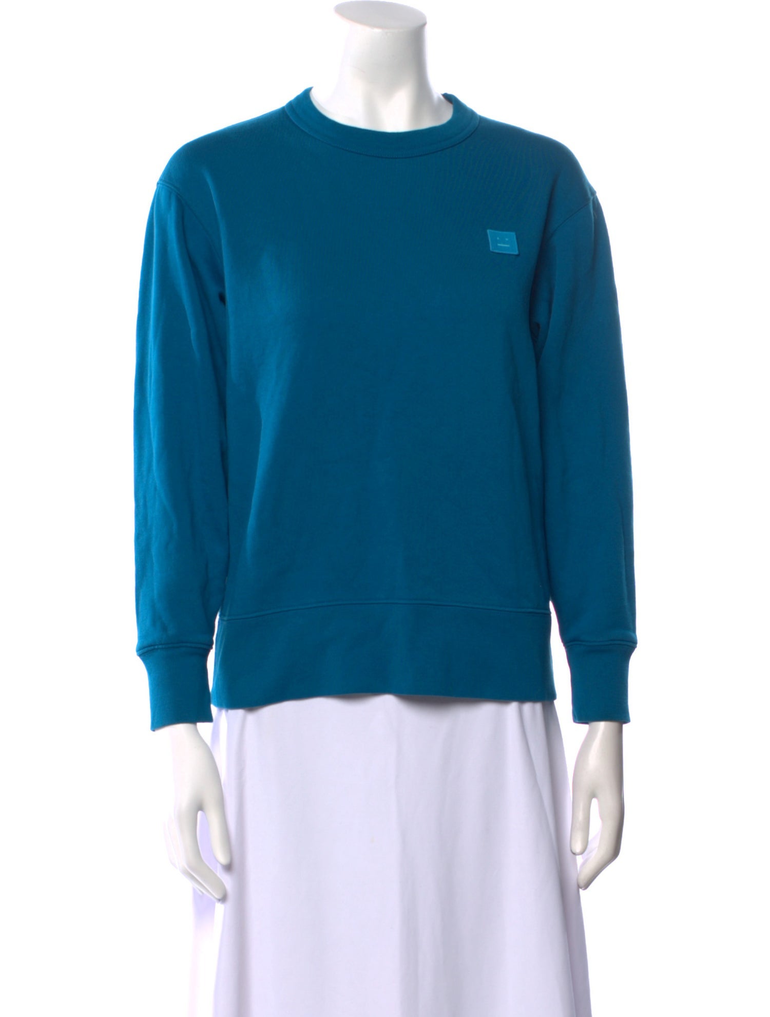 Acne Studios Crew Neck Long Sleeve Sweatshirt