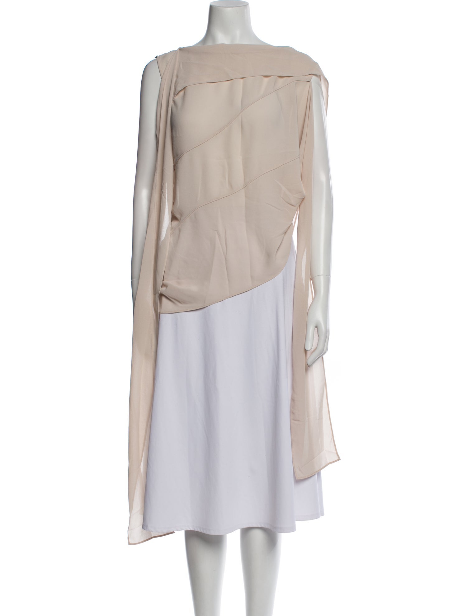 Acne Studios One-Shoulder Sleeveless Tunic