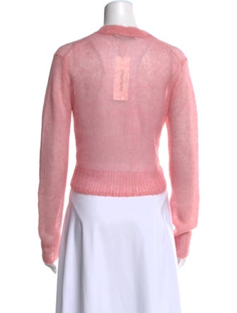Acne Studios Mohair V-Neck Sweater