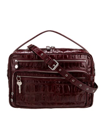 Acne Studios Embossed Leather Camero