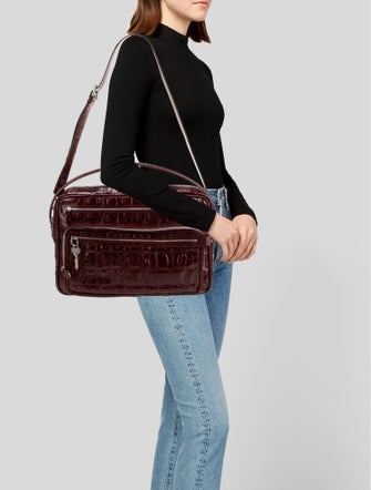 Acne Studios Embossed Leather Camero