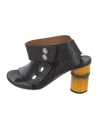 Acne Studios Leather Slingback Sandals