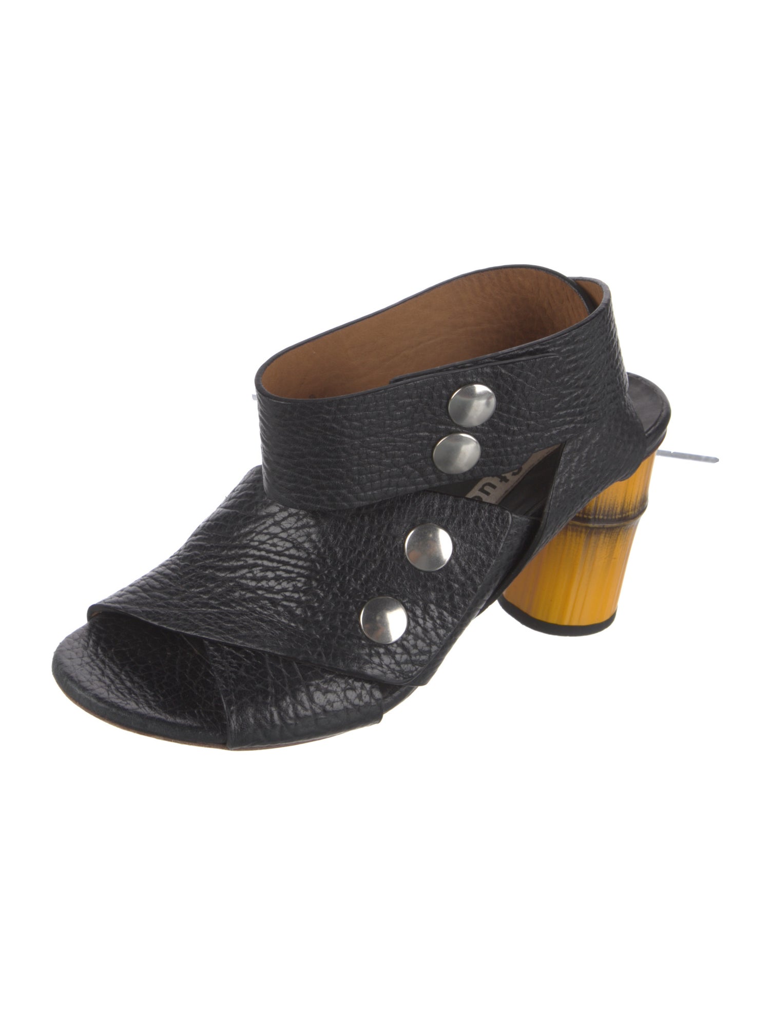 Acne Studios Leather Slingback Sandals