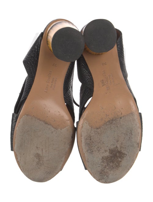 Acne Studios Leather Slingback Sandals