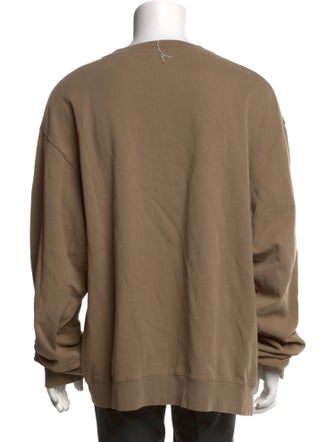 Acne Studios Graphic Print Crew Neck Pullover