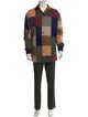 Acne Studios Plaid Print Long Sleeve Dress Shirt