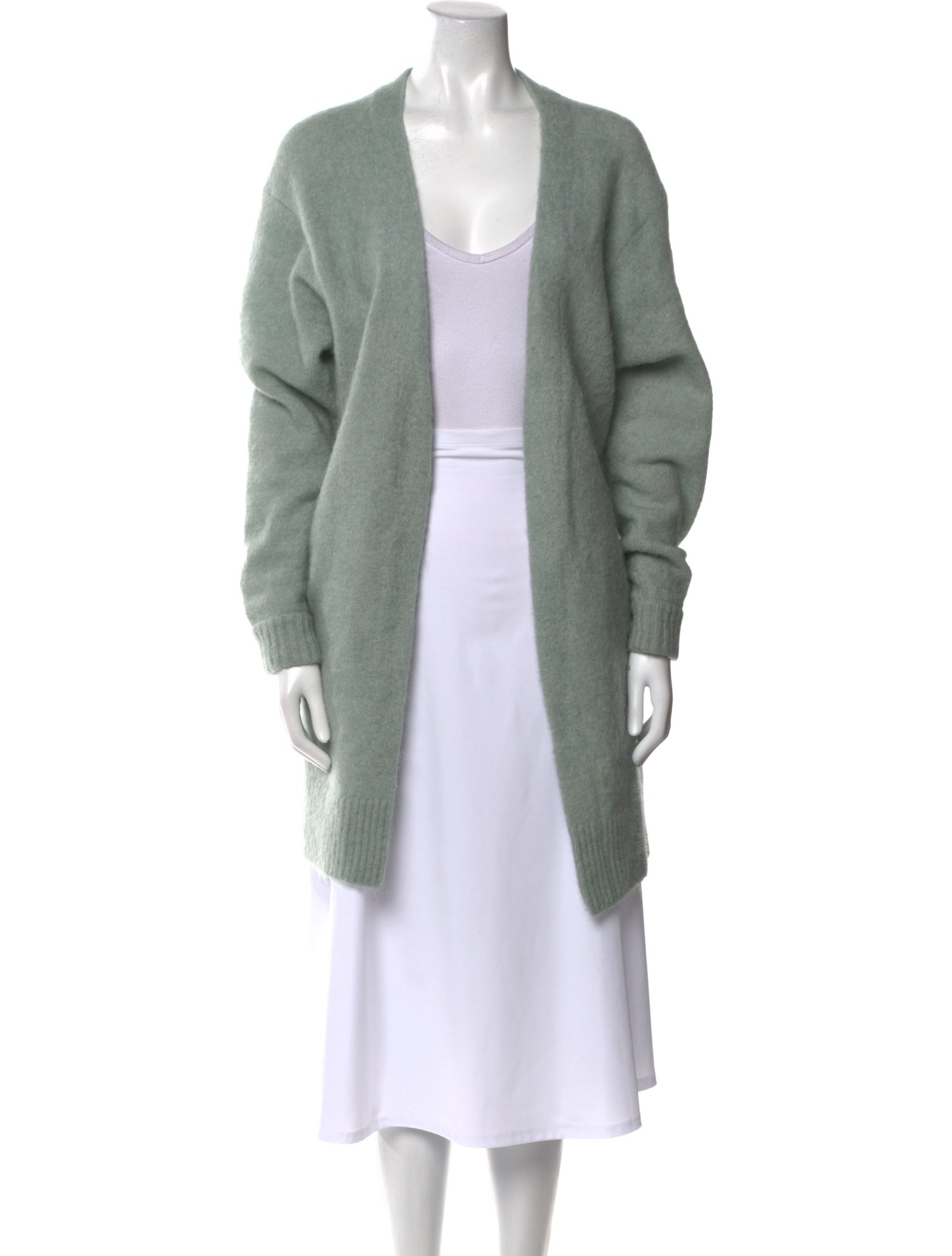 Acne Studios Mohair Open Front Sweater