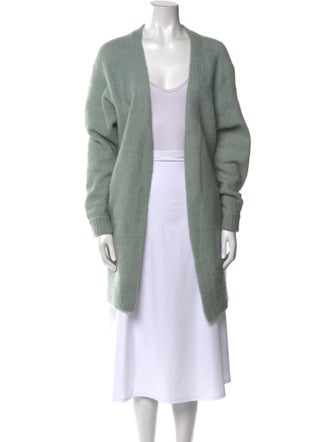 Acne Studios Mohair Open Front Sweater