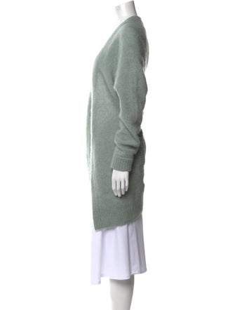 Acne Studios Mohair Open Front Sweater