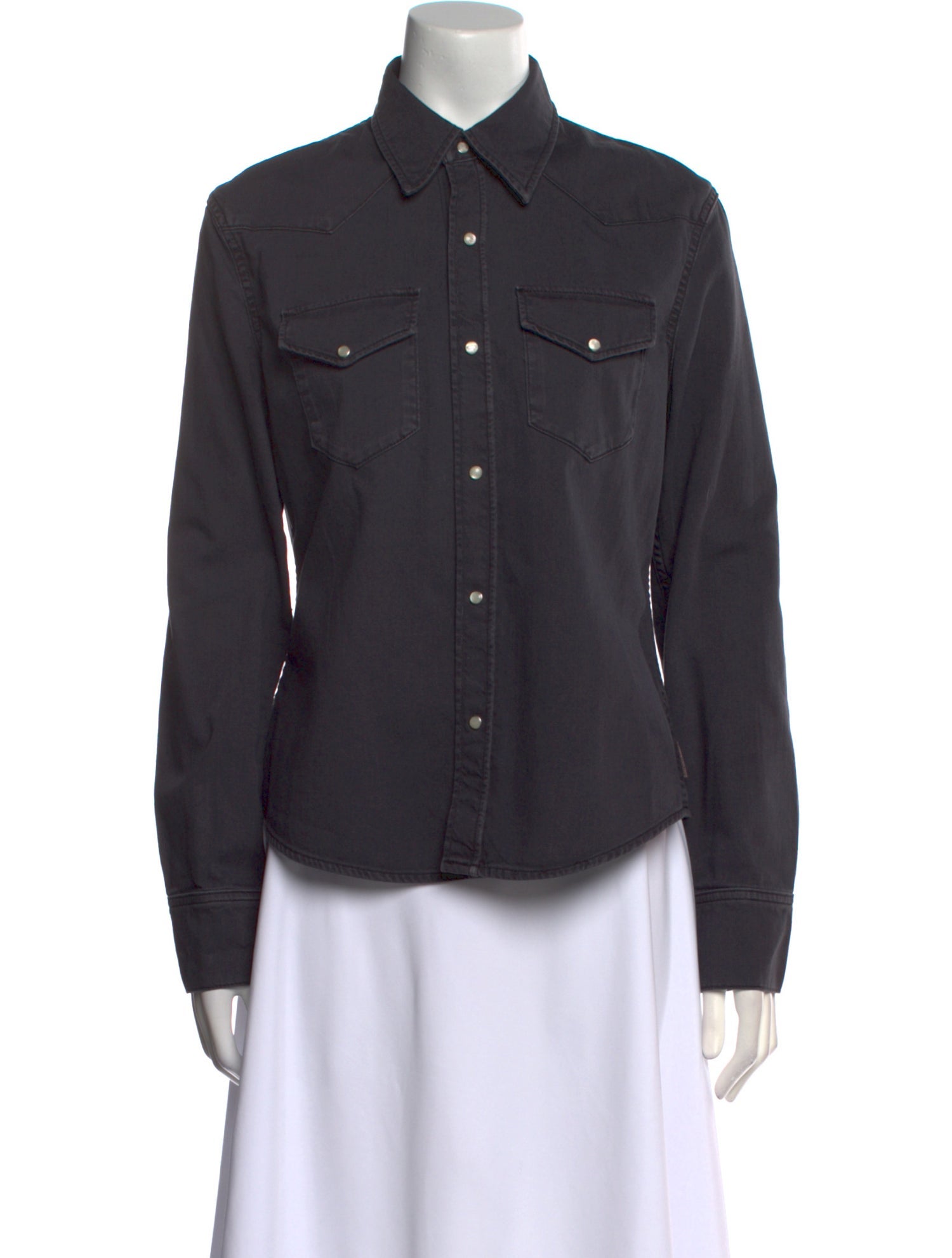 Acne Studios Long Sleeve Button-Up Top