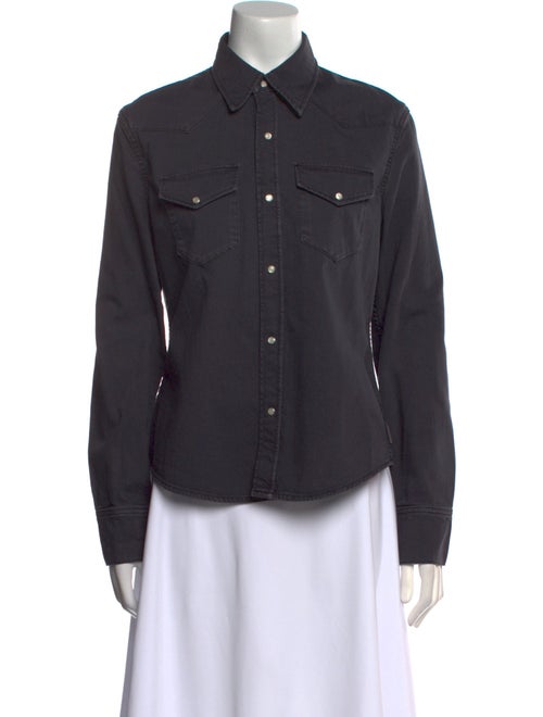 Acne Studios Long Sleeve Button-Up Top