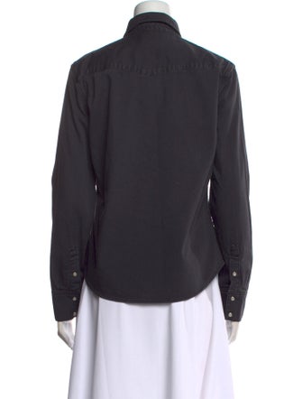 Acne Studios Long Sleeve Button-Up Top