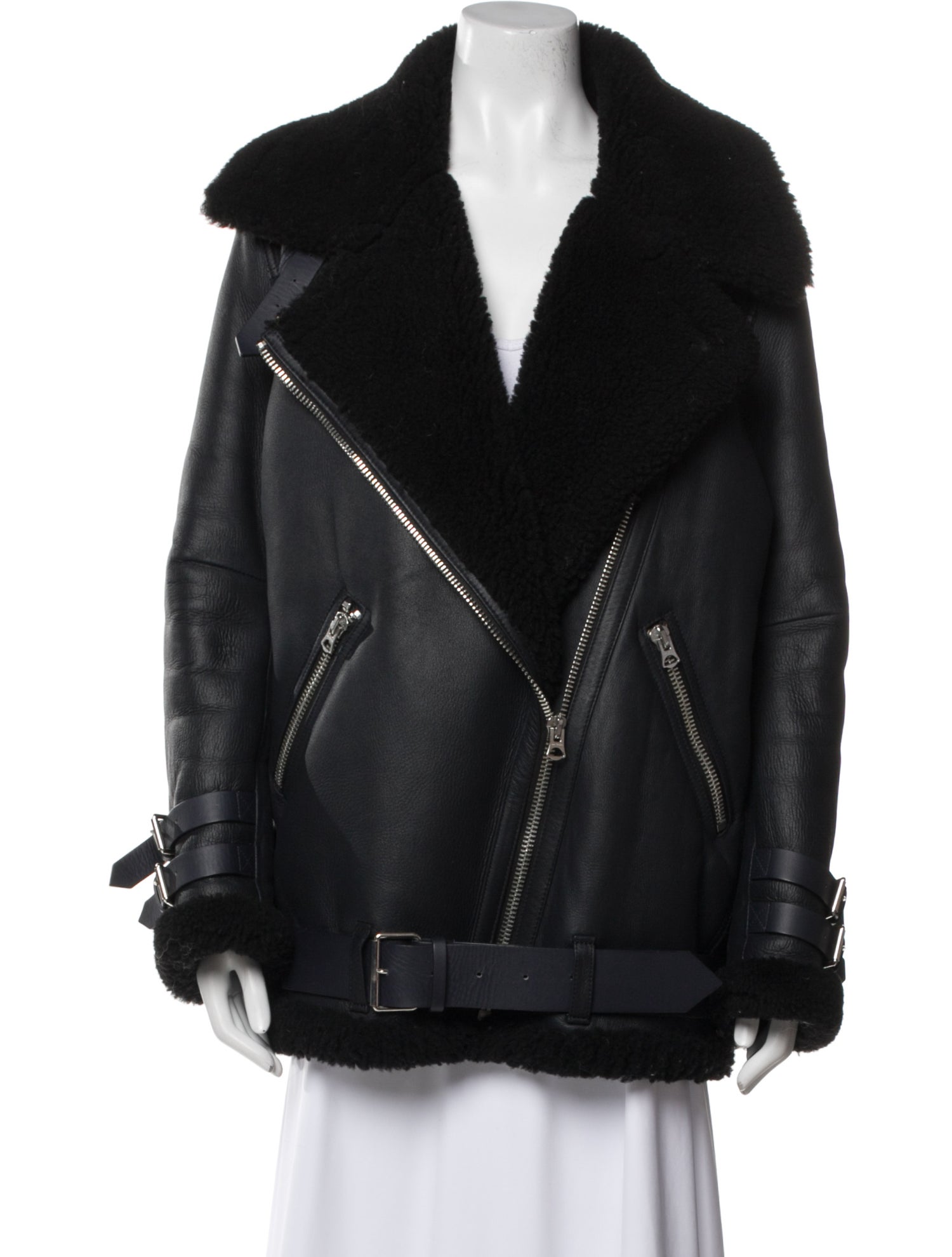 Acne Studios Shearling Fur Jacket
