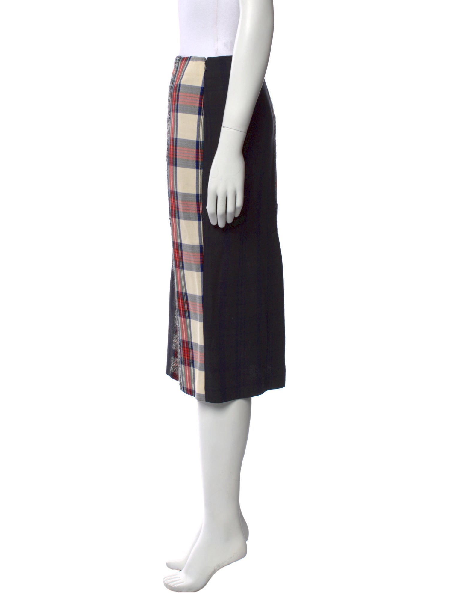 Acne Studios Wool Knee-Length Skirt