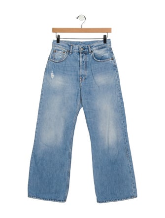 Acne Studios Mid-Rise Wide Leg Jeans