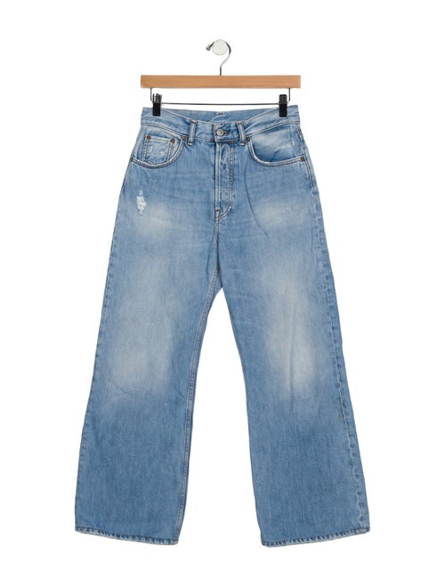 Acne Studios Mid-Rise Wide Leg Jeans