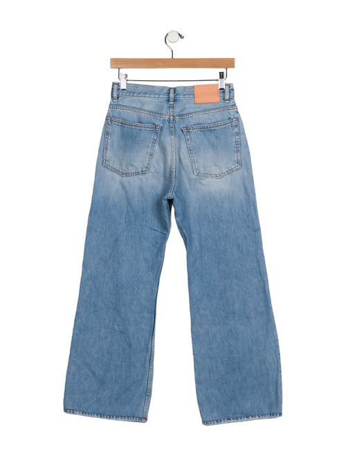 Acne Studios Mid-Rise Wide Leg Jeans