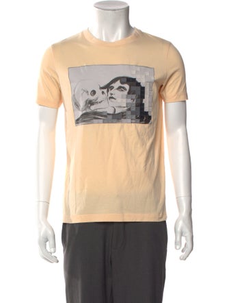 Acne Studios Graphic Print Crew Neck T-Shirt