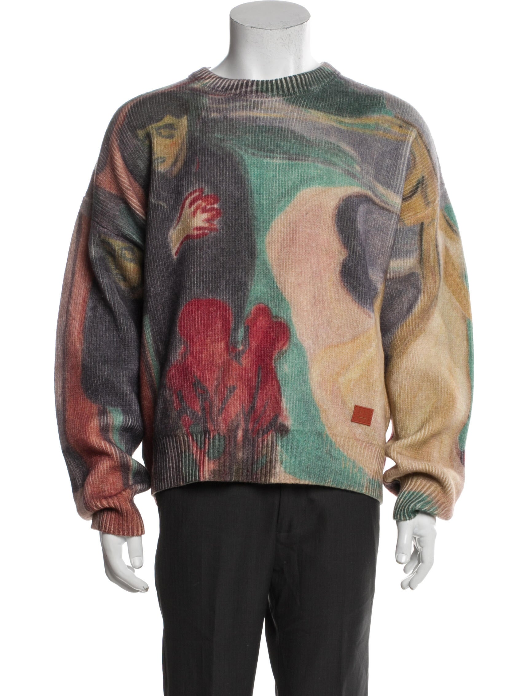 Acne Studios Wool Printed Pullover w/ Tags