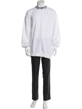 Acne Studios Graphic Print Crew Neck Sweatshirt