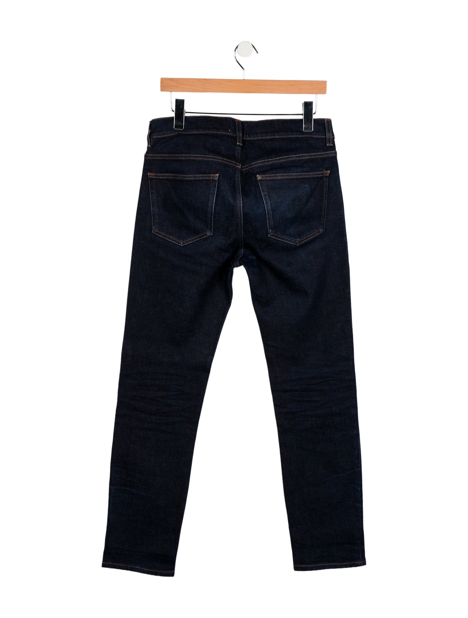 Acne Studios Mid-Rise Straight Leg Jeans