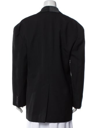 Acne Studios Plaid Print Blazer