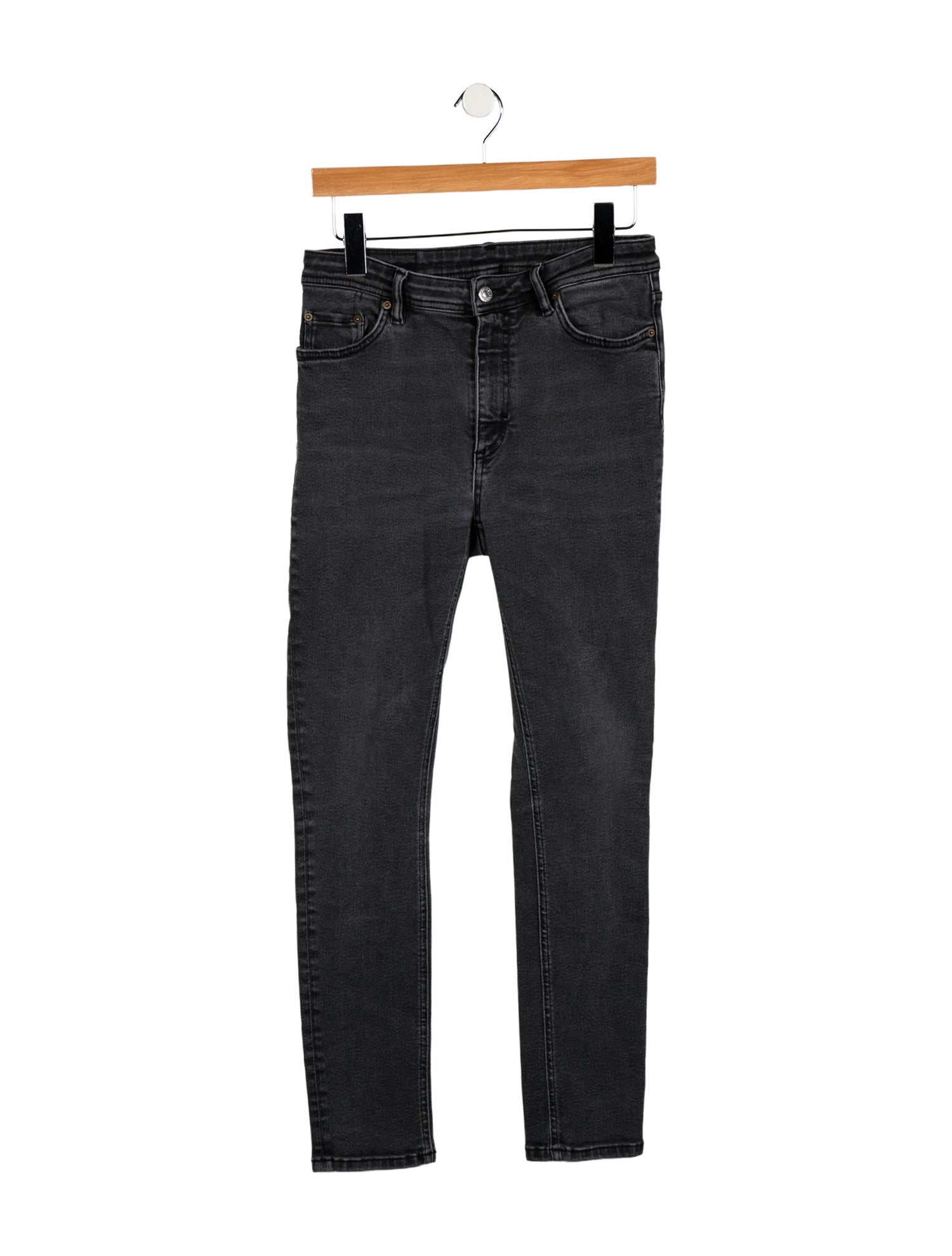 Acne Studios High-Rise Skinny Leg Jeans