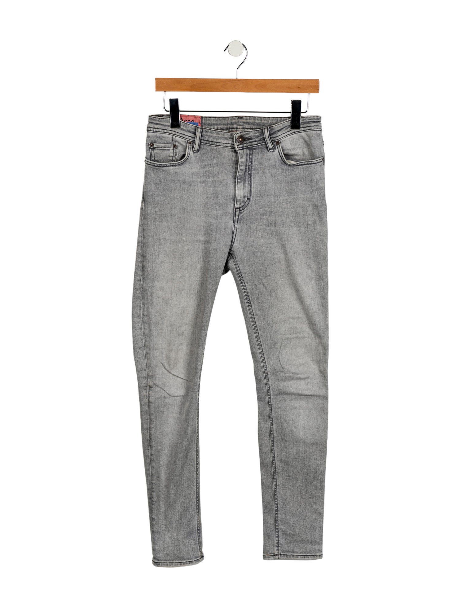 Acne Studios High-Rise Skinny Leg Jeans