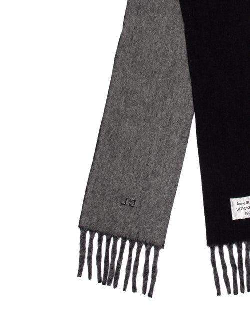 Acne Studios Cashmere Paisley Print Scarf