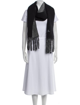 Acne Studios Cashmere Paisley Print Scarf