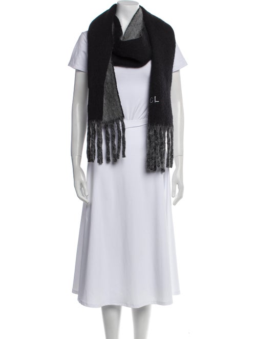 Acne Studios Cashmere Paisley Print Scarf