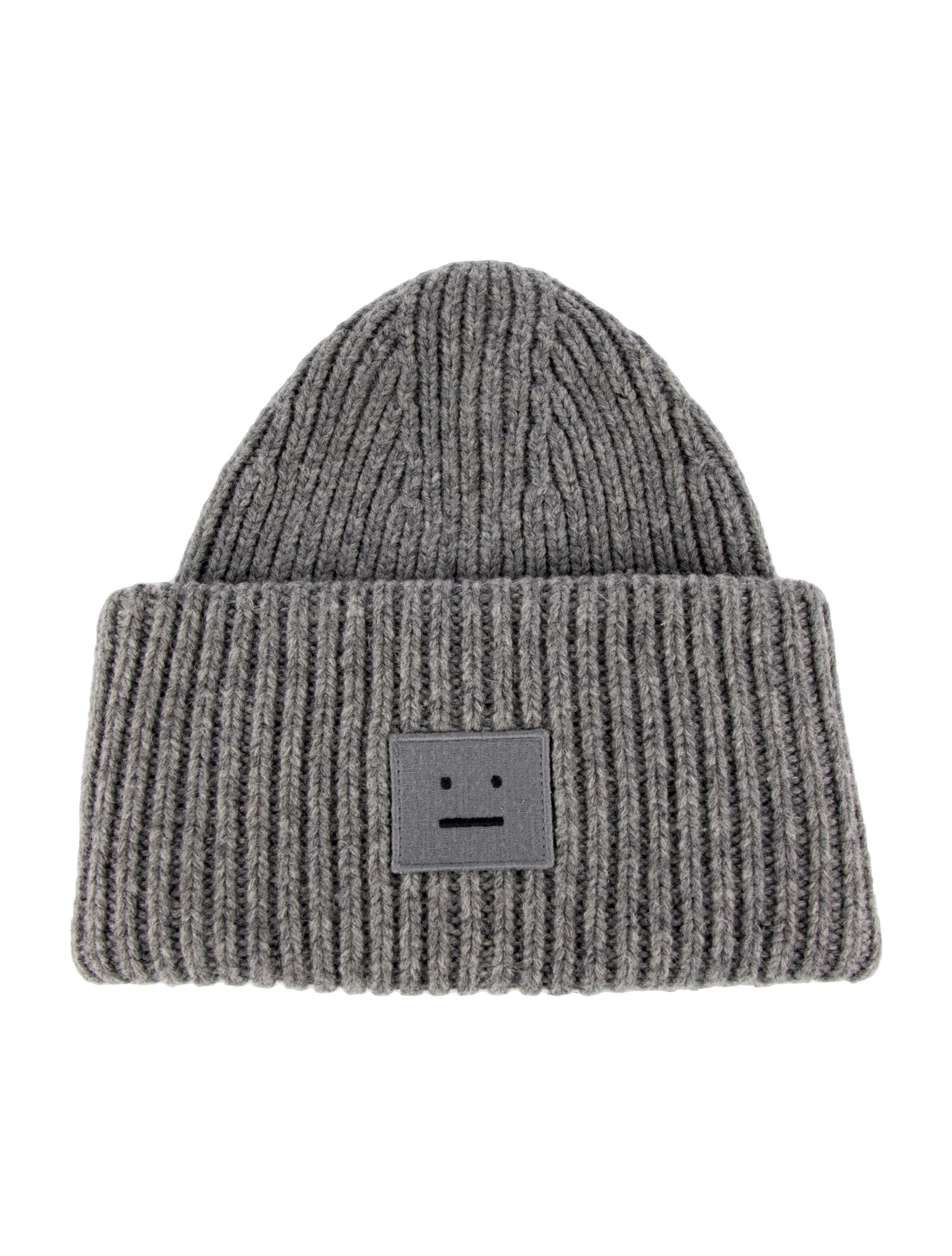 Acne Studios Casual Wool Knit Beanie Hat
