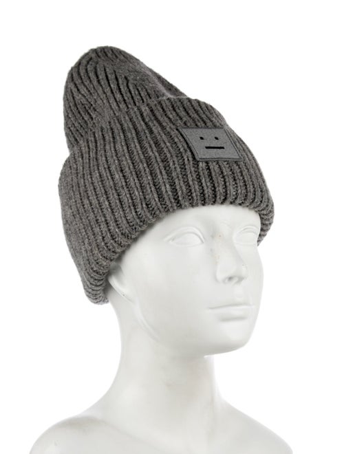 Acne Studios Casual Wool Knit Beanie Hat