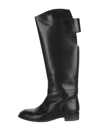 Acne Studios Patent Leather Riding Boots