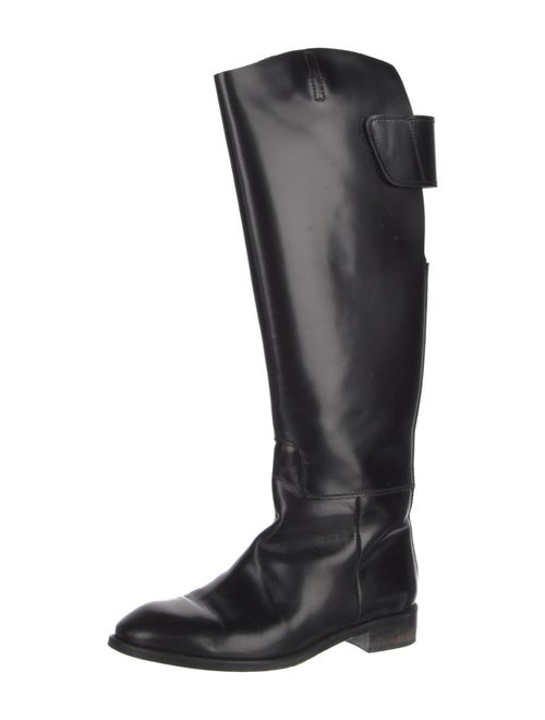 Acne Studios Patent Leather Riding Boots
