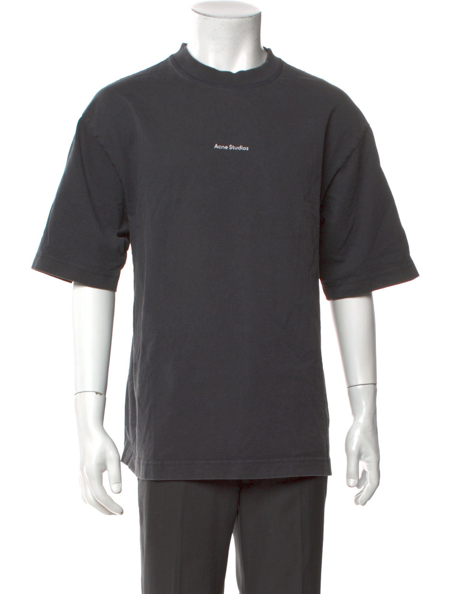 Acne Studios Graphic Print Crew Neck T-Shirt