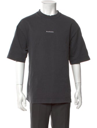 Acne Studios Graphic Print Crew Neck T-Shirt
