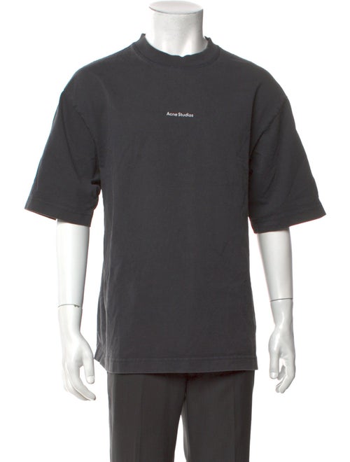 Acne Studios Graphic Print Crew Neck T-Shirt
