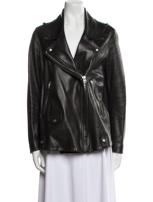 Acne Studios Lamb Leather Biker Jacket