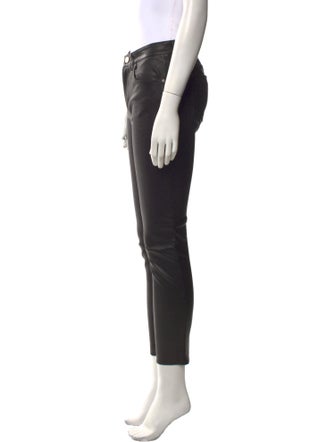 Acne Studios Lamb Leather Skinny Leg Pants