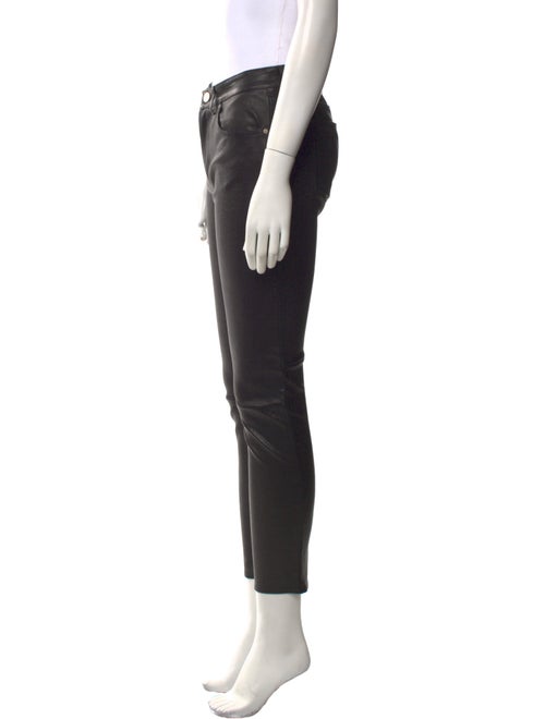 Acne Studios Lamb Leather Skinny Leg Pants