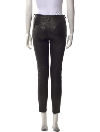 Acne Studios Lamb Leather Skinny Leg Pants