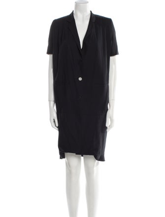 Acne Studios V-Neck Knee-Length Dress