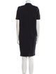 Acne Studios V-Neck Knee-Length Dress