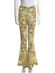 Acne Studios Floral Print Wide Leg Pants
